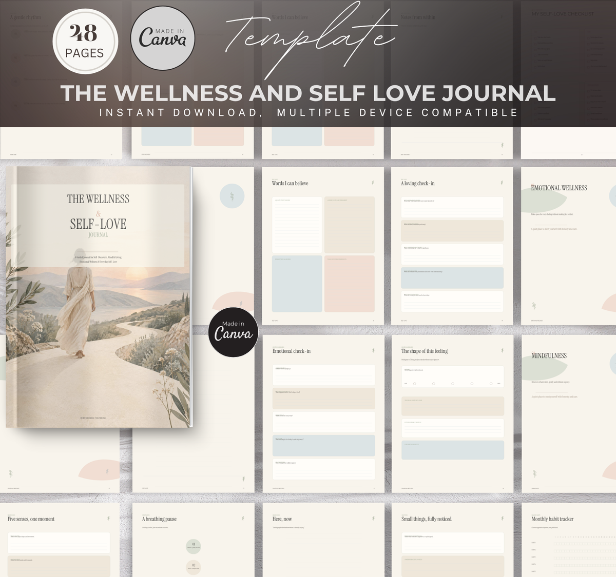 The Wellness and Self Love Journal