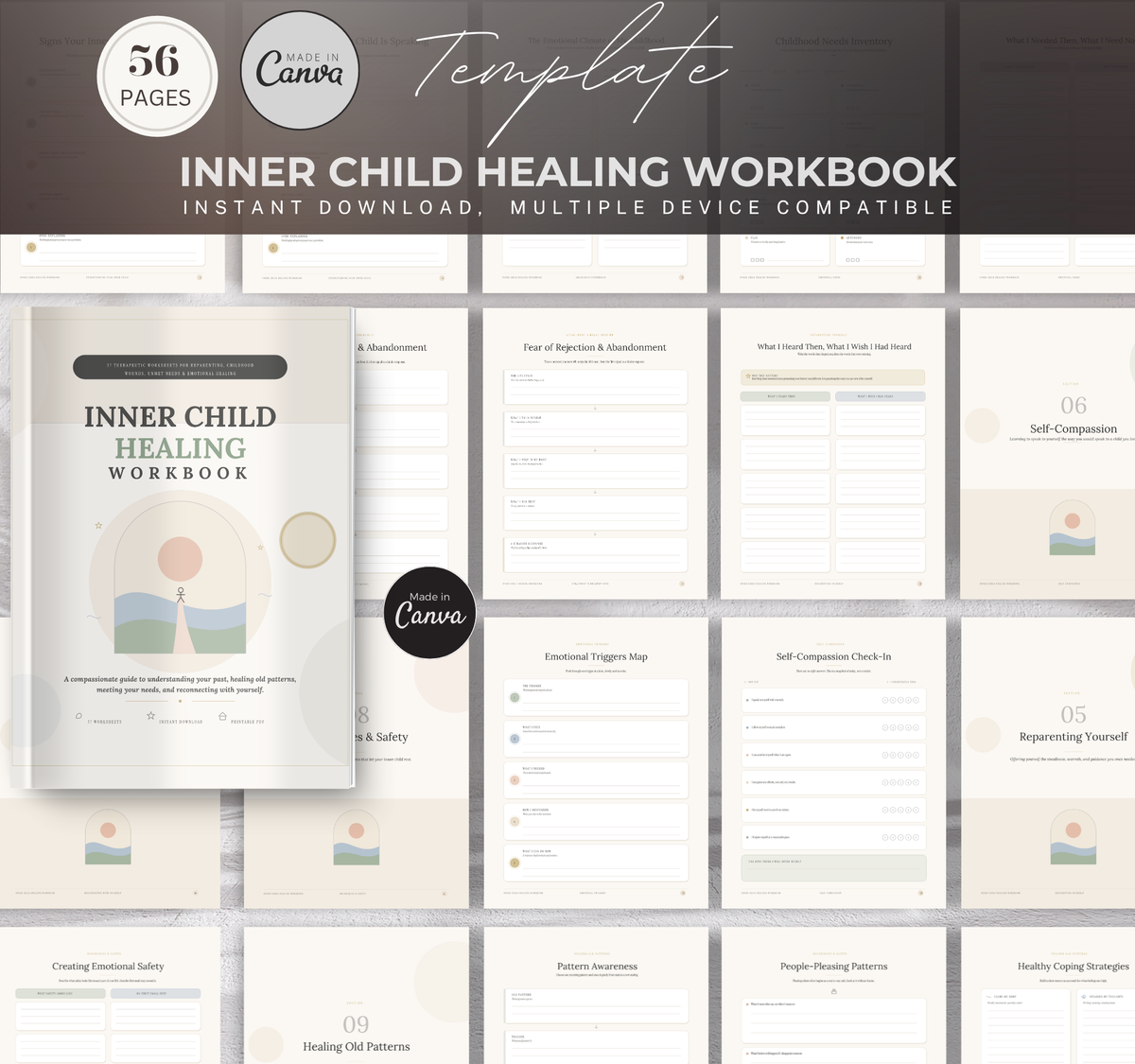 Inner Child Healing Workbook