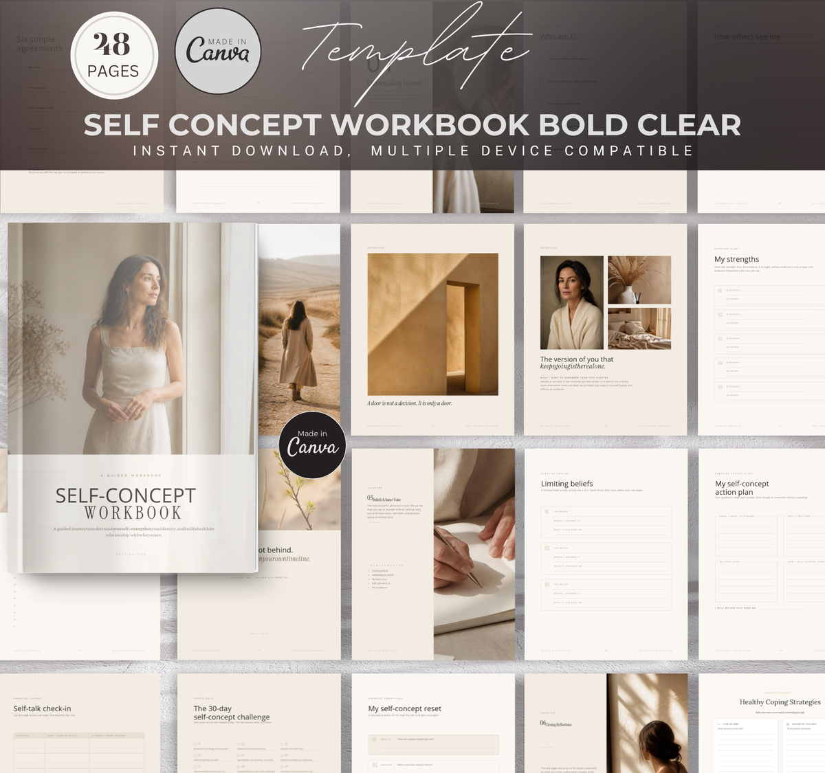 Self Concept Workbook Bold Clear