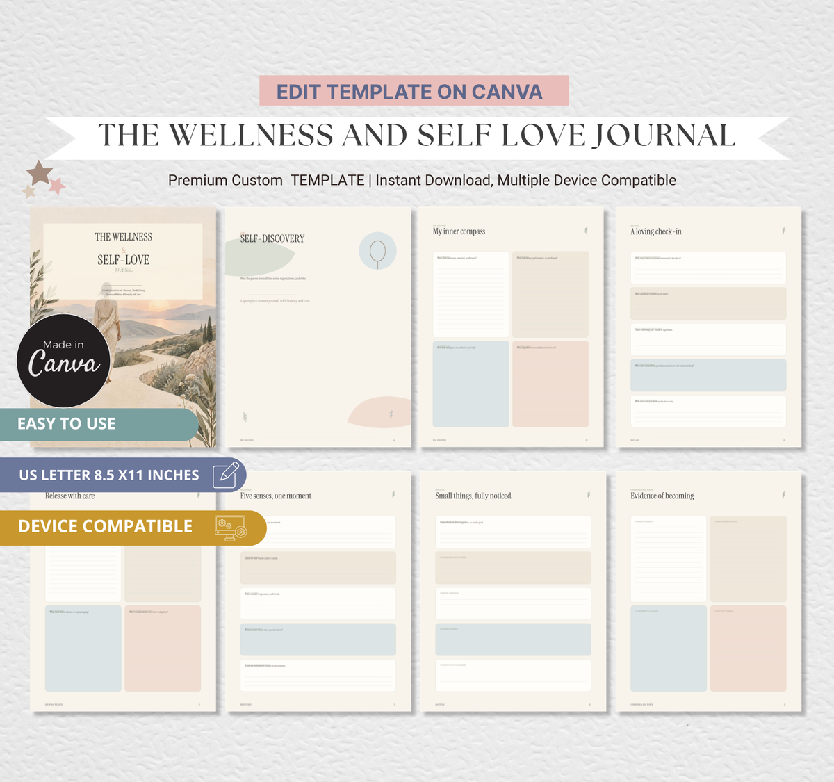 The Wellness and Self Love Journal