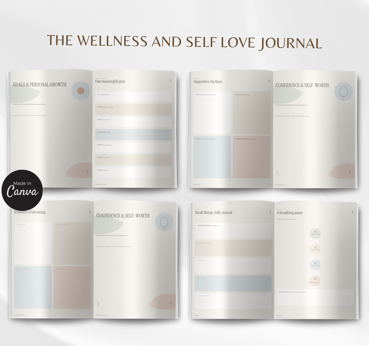 The Wellness and Self Love Journal