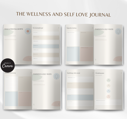 The Wellness and Self Love Journal