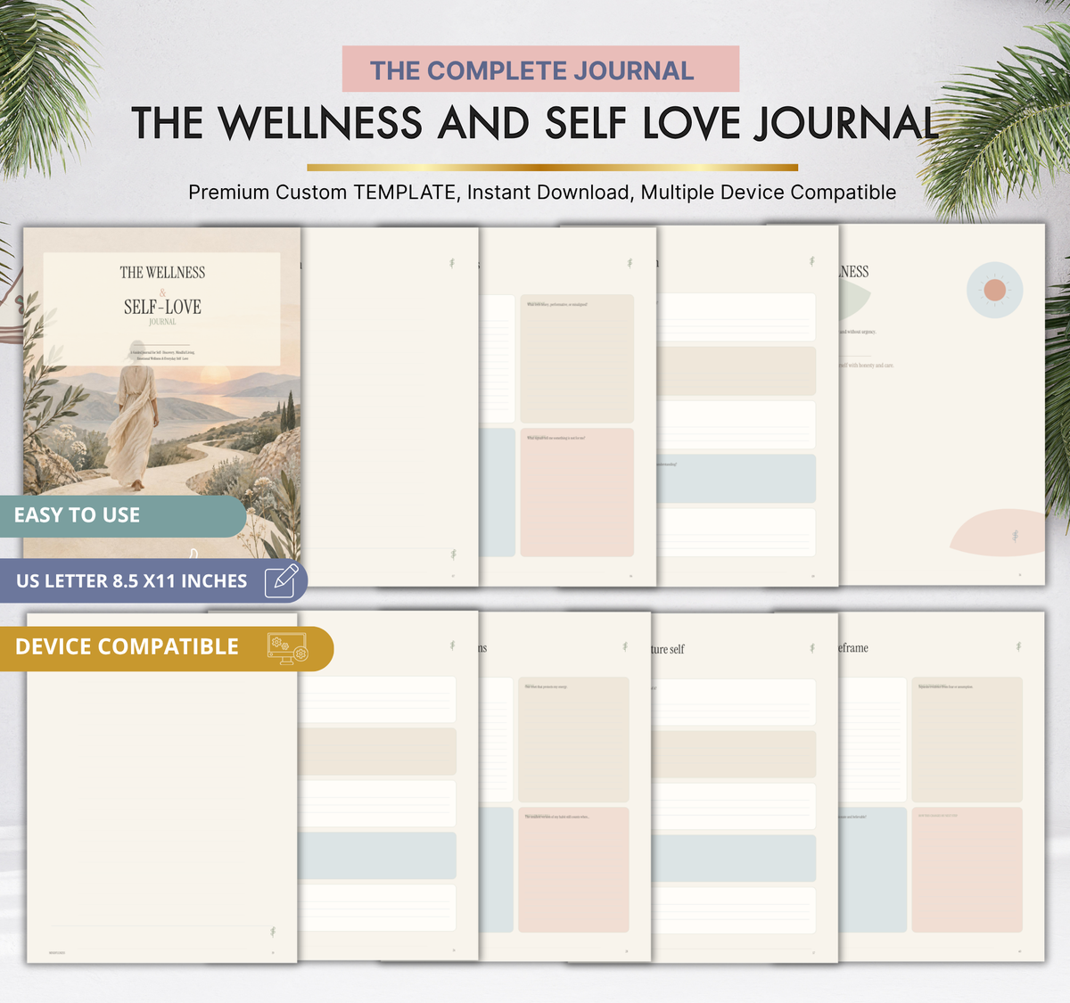 The Wellness and Self Love Journal