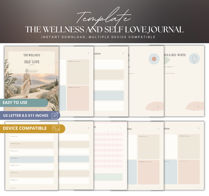 The Wellness and Self Love Journal