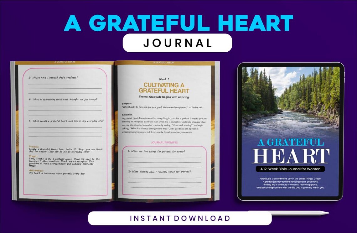 Gratitude Journal for GoodNotes